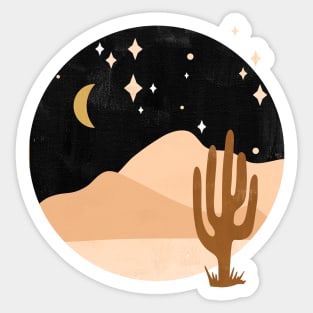 Desert Landscape Sticker